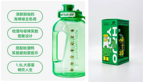 青島啤酒博物館x噸噸bottled joy聯(lián)名水杯 吸啤笑臉 ,熱度十足